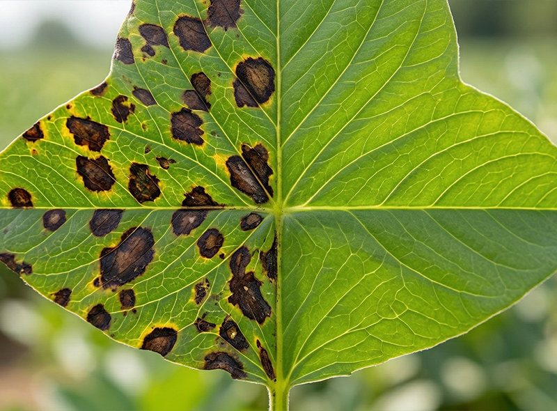 chocolate-spot-leaf
